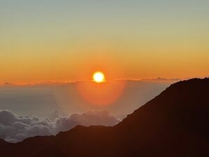 Sunrise at Haleakala