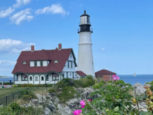 The Portland Head Light in Cape Elizabeth, Maine